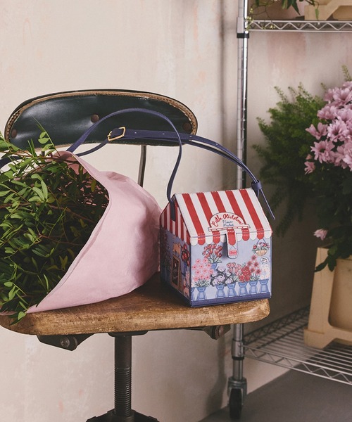Cath Kidston（キャスキッドソン）の「クロスボディバッグ Flower Market（ショルダーバッグ・レディース・ブルー・FREE）」の9枚目の写真