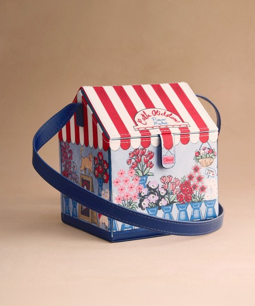 Cath Kidston（キャスキッドソン）の「クロスボディバッグ Flower Market（ショルダーバッグ・レディース・ブルー・FREE）」の12枚目の写真