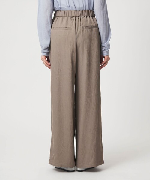 green label relaxing(グリーンレーベルリラクシング)の「【WEB限定】<at ease>ドロスト ワイド パンツ(その他パンツ・レディース・モカ/ブラック・FREE)」の13枚目の写真
