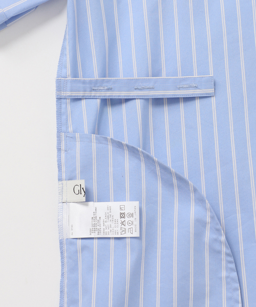Spick & Span（スピックアンドスパン）の「《一部店舗+WEB限定》Glyph Stripe x Flower Print Shirt Dress（ワンピース・レディース・ホワイト・FREE）」の19枚目の写真