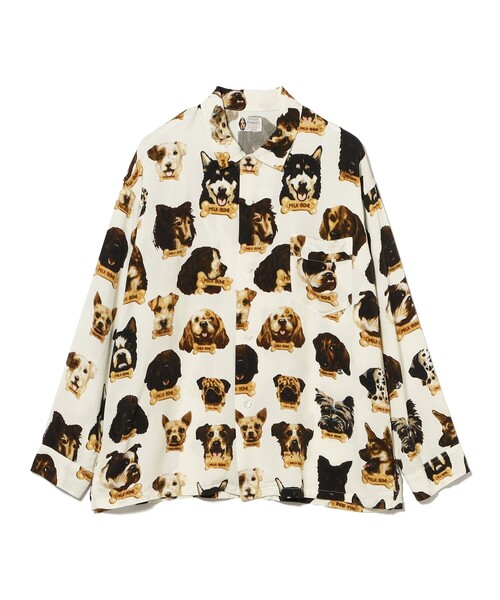 Ray BEAMS（レイビームス）の「【別注】PENNEY'S / 総柄 シャツ（シャツ/ブラウス・レディース・ホワイト/オフホワイト・ONE SIZE）」の6枚目の写真