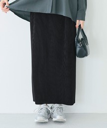 ストレッチプリーツIラインスカート