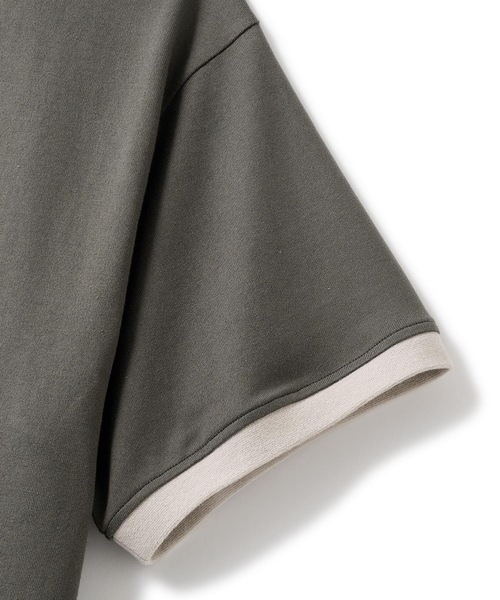FTC（エフティーシー）の「ATHLETIC DEPT. RINGER TOP（Tシャツ/カットソー・メンズ・ブラック/ホワイト/ゴールド・LARGE/X-LARGE/MEDIUM）」の7枚目の写真
