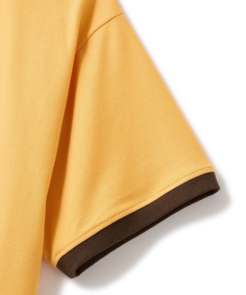 FTC（エフティーシー）の「ATHLETIC DEPT. RINGER TOP（Tシャツ/カットソー・メンズ・ブラック/ホワイト/ゴールド・LARGE/X-LARGE/MEDIUM）」の9枚目の写真