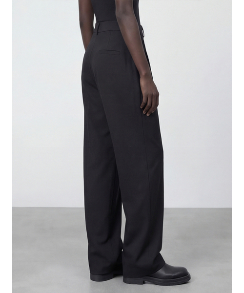 ACUD(アクド)の「Soft Flow Slacks _Black(スラックス・レディース・ブラック・SMALL/MEDIUM)」の3枚目の写真