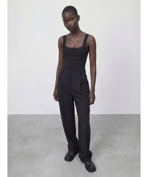 ACUD(アクド)の「Soft Flow Slacks _Black(スラックス・レディース・ブラック・SMALL/MEDIUM)」の4枚目の写真