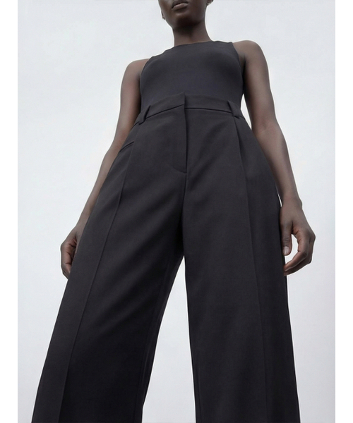 ACUD(アクド)の「Soft Flow Slacks _Black(スラックス・レディース・ブラック・SMALL/MEDIUM)」の5枚目の写真