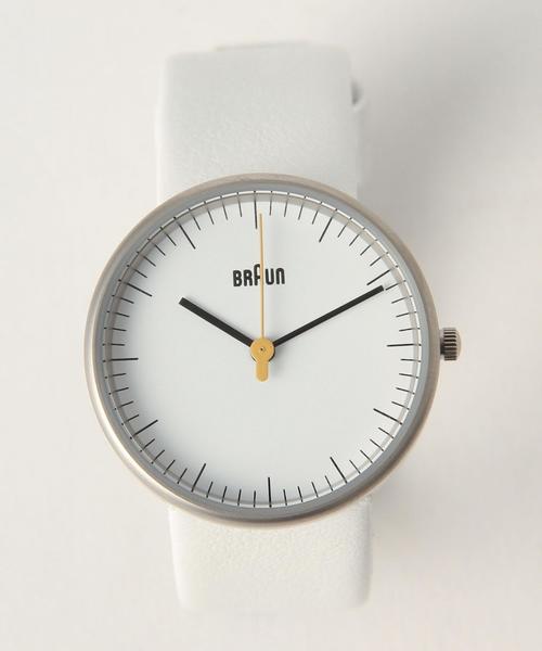 BRAUN（ブラウン）の「BRAUN（ブラウン） BNH0021 WHITE◇（アナログ