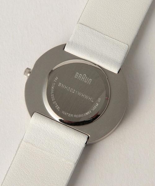 BRAUN（ブラウン）の「BRAUN（ブラウン） BNH0021 WHITE◇（アナログ  