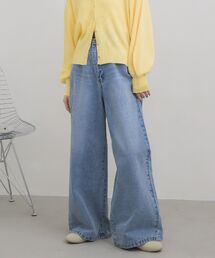 ワイドデニムPT