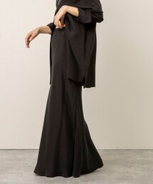 MAQWEL | 《セットアップ対応》【MAQWEL/マクウェル】ウォッシャブルサテンスカート(スカート)