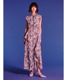 LILY BROWN（リリーブラウン）の「【LILY BROWN×KEITA MARUYAMA】ボタニカルチェリー柄ワンピース（ワンピース）」