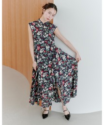 LILY BROWN（リリーブラウン）の「【LILY BROWN×KEITA MARUYAMA】ボタニカルチェリー柄ワンピース（ワンピース）」