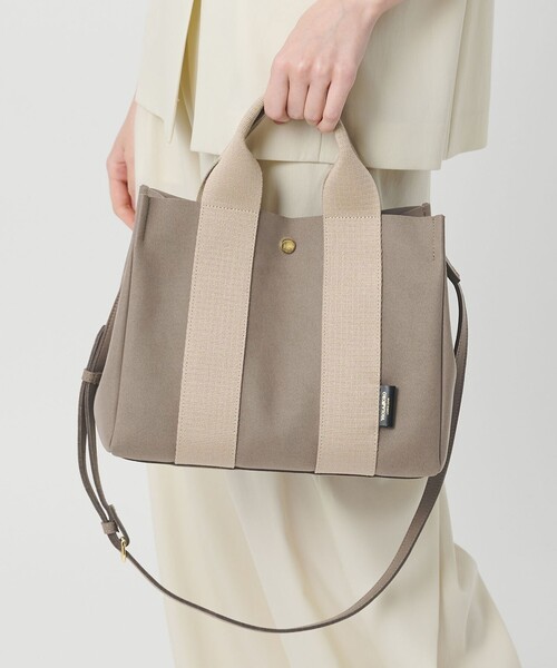 VIOLAd'ORO（ヴィオラドーロ）の「＜VIOLAd’ORO＞GINO スエードライク トートバッグ M（トートバッグ・レディース・ブラック/ネイビー/その他1/ベージュ/モカ・FREE）」の10枚目の写真