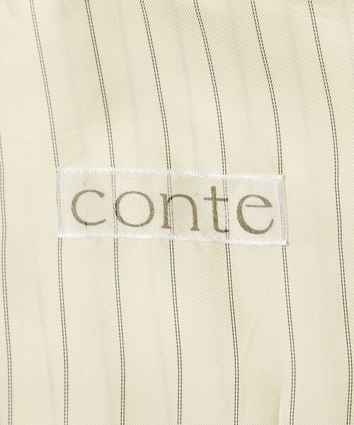 conte（コンテ）の「＜conte＞アサライク セミワイドパンツ（その他パンツ・レディース・ブラック/ベージュ・36/38）」の17枚目の写真