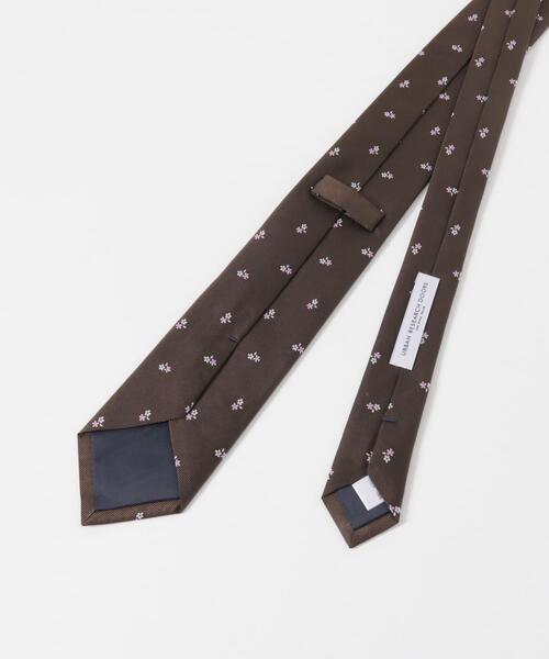 URBAN RESEARCH DOORS（アーバンリサーチドアーズ）の「LIFE STYLE TAILOR　26SS国内タイ小紋2（ネクタイ・メンズ・ブラウン/ネイビー・-）」の6枚目の写真