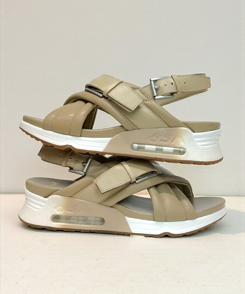 ASH（アッシュ）の「アッシュ【LOVER】クロスベルトサンダル エアーデザイン スポーツサンダル スポサン スニーカーサンダル 5.5cmヒール（サンダル・レディース・ブラック/ベージュ・35/40/39/38/37/36）」の18枚目の写真