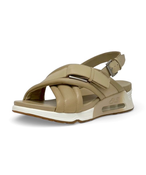 ASH（アッシュ）の「アッシュ【LOVER】クロスベルトサンダル エアーデザイン スポーツサンダル スポサン スニーカーサンダル 5.5cmヒール（サンダル・レディース・ブラック/ベージュ・35/40/39/38/37/36）」の21枚目の写真