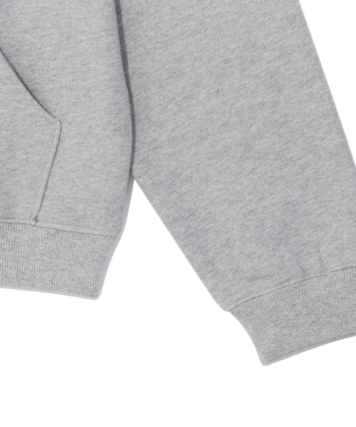 THECOLDESTMOMENT(ザコールデストモーメント)の「TCM diagonal hoodie (melange grey)(パーカー・レディース・その他・MEDIUM/LARGE)」の5枚目の写真