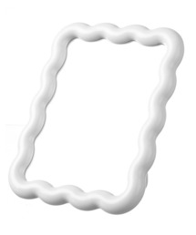 almo（アルモ）の「【Bls】【ZA】【Bling Leads】波型 パステル デスクミラー(BL)（ミラー）」