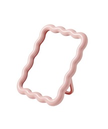 almo（アルモ）の「【Bls】【ZA】【Bling Leads】波型 パステル デスクミラー(BL)（ミラー）」