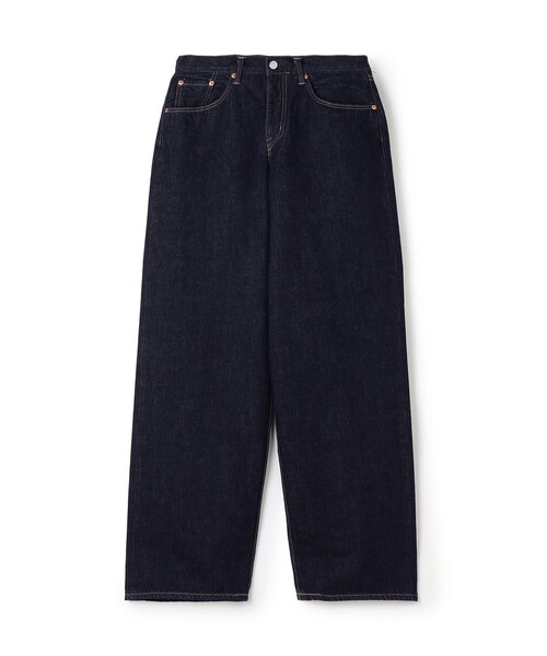 BEDWIN(ベドウィン)の「【別注】EDWIN WIDE STRAIGHT ONE WASHED デニムパンツ(デニムパンツ・メンズ・ネイビー・29/31/33)」の1枚目の写真