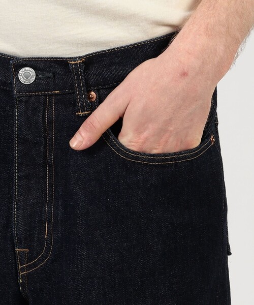 BEDWIN(ベドウィン)の「【別注】EDWIN WIDE STRAIGHT ONE WASHED デニムパンツ(デニムパンツ・メンズ・ネイビー・29/31/33)」の8枚目の写真