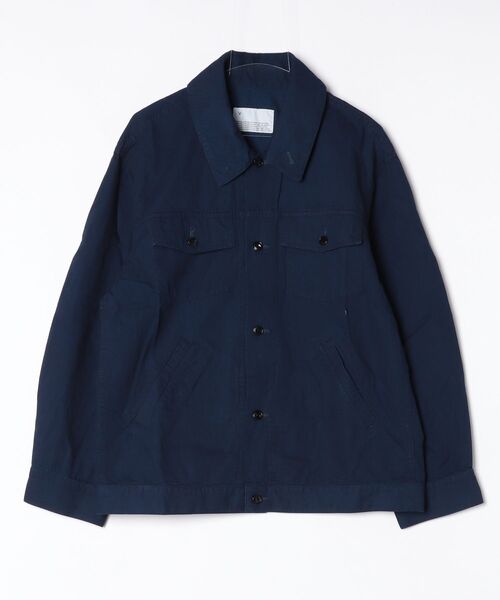 VOAAOV（ヴォアーブ）の「【VOAAOV】 6oz DENIM Work Jacket（ブルゾン・メンズ・ライトブルー/グレー/インディゴブルー・2）」の3枚目の写真