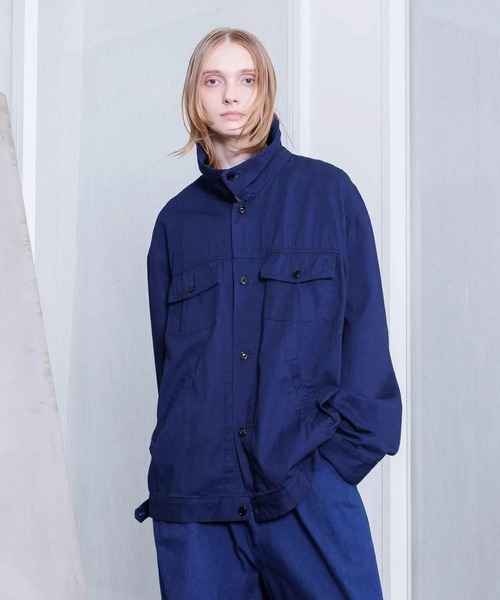 VOAAOV（ヴォアーブ）の「【VOAAOV】 6oz DENIM Work Jacket（ブルゾン・メンズ・ライトブルー/グレー/インディゴブルー・2）」の3枚目の写真