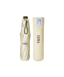 VACCI（ヴァッチ）の「紫外線遮断ブラック遮光オールデイ無地パターン傘兼用日傘（長傘）」