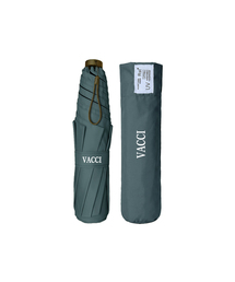 VACCI（ヴァッチ）の「紫外線遮断ブラック遮光オールデイ無地パターン傘兼用日傘（長傘）」