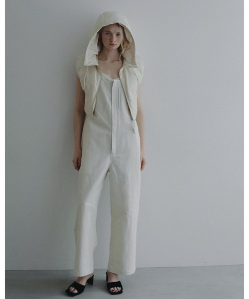 anuke(アンヌーク)の「Hooded Down Vest(その他アウター・レディース・ブラウン/アイボリー・FREE)」の19枚目の写真