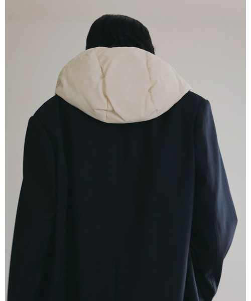 anuke(アンヌーク)の「Hooded Down Vest(その他アウター・レディース・ブラウン/アイボリー・FREE)」の11枚目の写真
