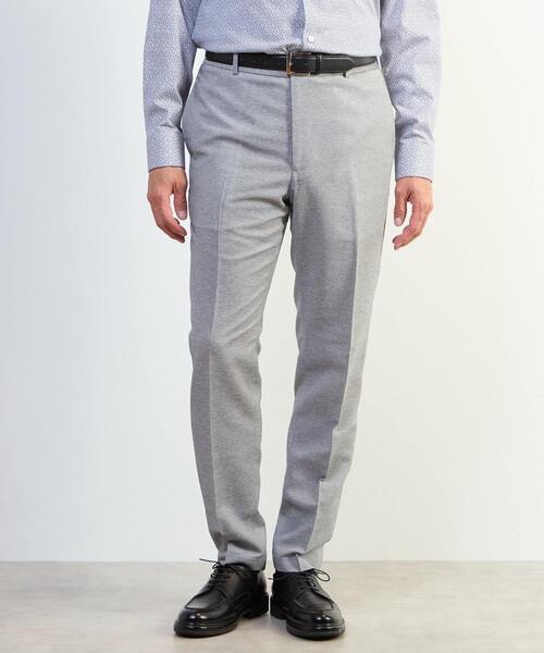 MEN'S MELROSE(メンズメルローズ)の「カラミストレッチコンフォートパンツ(セットアップ可)(スラックス・メンズ・ネイビー/ライトグレー・2/3/4/5)」の15枚目の写真
