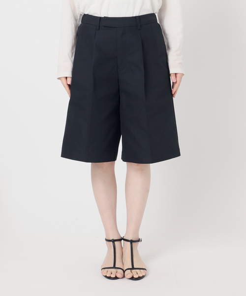 B.C STOCK（ベーセーストック）の「ウォッシャブル  / ハーフパンツ（チノパンツ・レディース・ベージュ/ブラック・FREE）」の16枚目の写真