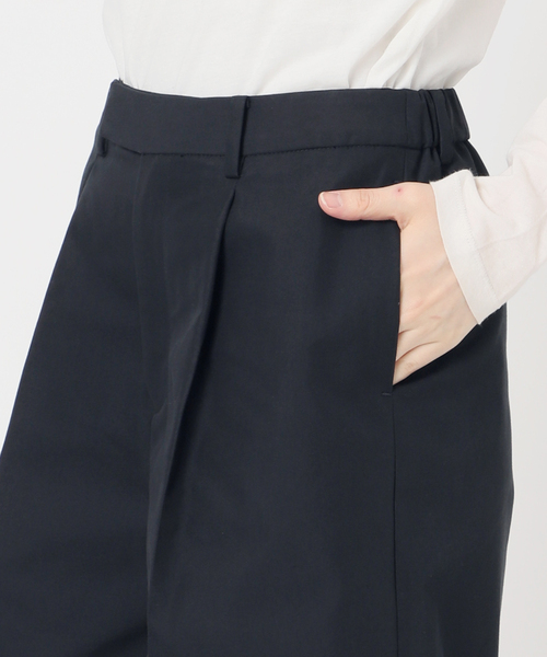 B.C STOCK（ベーセーストック）の「ウォッシャブル  / ハーフパンツ（チノパンツ・レディース・ベージュ/ブラック・FREE）」の22枚目の写真