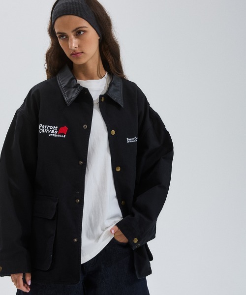 PARROTT CANVAS(パロットキャンバス)の「PCCoverAll(カバーオール・レディース・ブラック・FREE)」の14枚目の写真