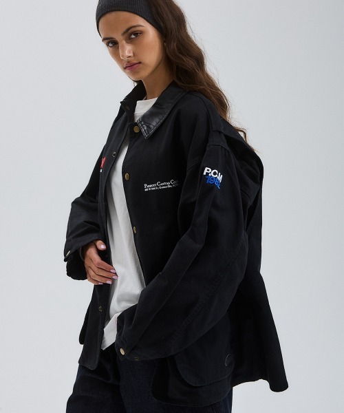 PARROTT CANVAS(パロットキャンバス)の「PCCoverAll(カバーオール・レディース・ブラック・FREE)」の2枚目の写真