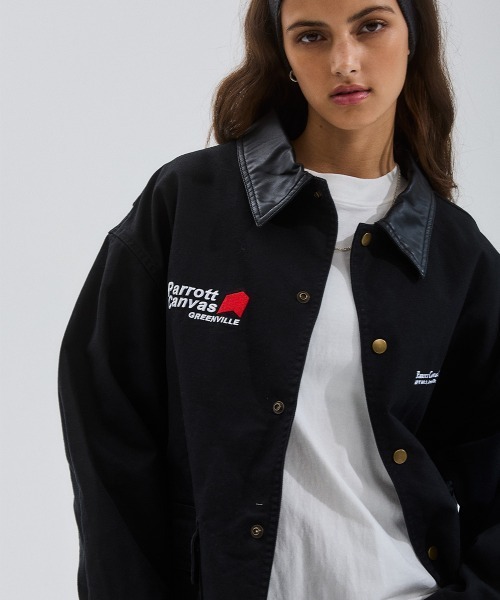 PARROTT CANVAS(パロットキャンバス)の「PCCoverAll(カバーオール・レディース・ブラック・FREE)」の3枚目の写真