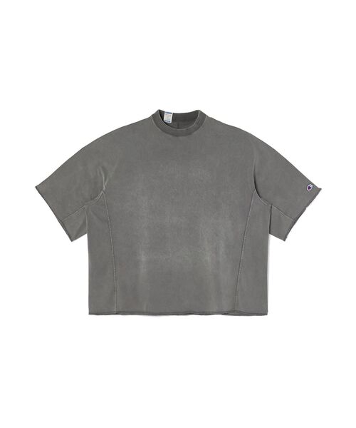 N.HOOLYWOOD（N.ハリウッド）の「N.HOOLYWOOD × Champion / T-SHIRT（Tシャツ/カットソー・メンズ・チャコール/グレー・S/M/L）」の2枚目の写真