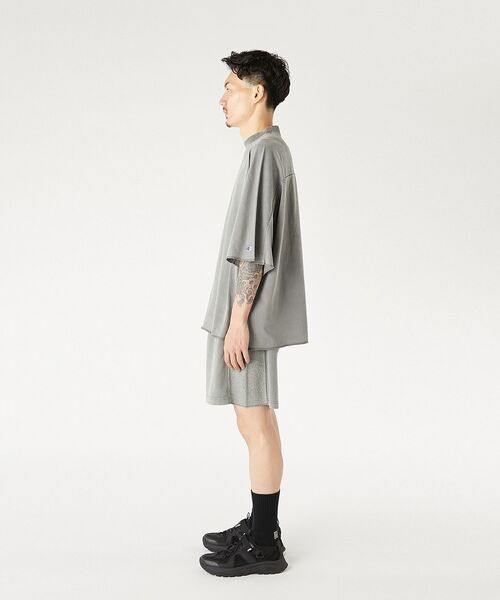 N.HOOLYWOOD（N.ハリウッド）の「N.HOOLYWOOD × Champion / T-SHIRT（Tシャツ/カットソー・メンズ・チャコール/グレー・S/M/L）」の11枚目の写真