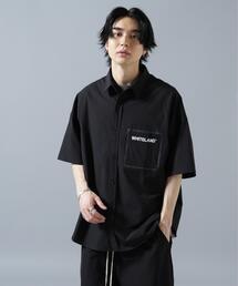 WHITELAND（ホワイトランド）の「【WEB&DEPOT限定】WHITELAND/ホワイトランド/LOGO P-TECK S/S SHIRTS（シャツ/ブラウス）」