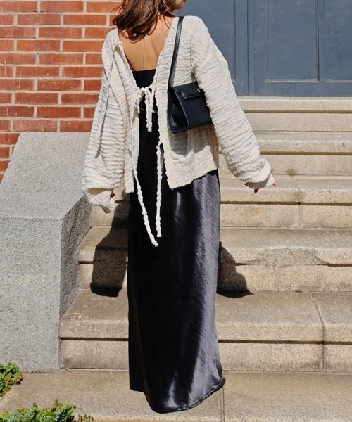 esutoreja（エストレジャ）の「2wayリボンニット（ニット/セーター・レディース・アイボリー・FREE）」の7枚目の写真