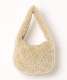 BIRTHDAY BAR | エコファーワンハンドルシンプルトート　GN(ショルダーバッグ)