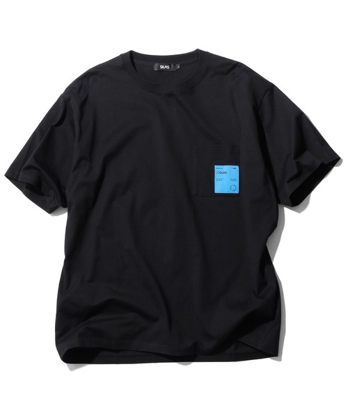 SILAS（サイラス）の「LABELED POCKET S/S TEE（Tシャツ/カットソー・メンズ・アッシュ/ブラック/ホワイト/ネイビー・M/L/XL）」の13枚目の写真