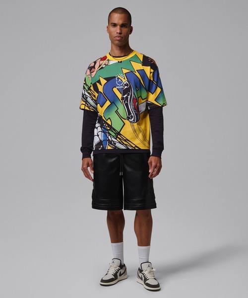 JORDAN BRAND(ジョーダンブランド)の「JORDAN BRAND M J ESS BOXY SS GX CREW P6 / ジョーダン ブランド ジョーダン ESS BOXY GX ショートスリーブ クルー P6 / NIKE【SP】(Tシャツ/カットソー・メンズ・イエロー・S/M/L/XL/XXL)」の8枚目の写真