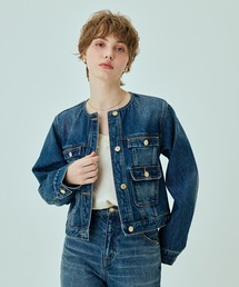 EIMY ISTOIRE（エイミーイストワール）の「ビットデニムジャケット（デニムジャケット）」