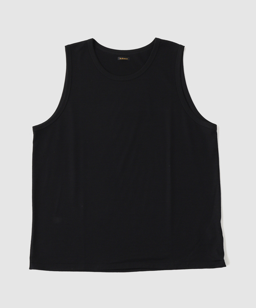 Ets.MATERIAUX(マテリオ)の「ETS.MATERIAUX(マテリオ) wool tank top(タンクトップ・メンズ・チャコールグレー/ホワイト/ブラック・MEDIUM/LARGE)」の2枚目の写真