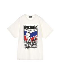 HYSTERIC GLAMOUR（ヒステリックグラマー）の「MOTORCYCLE GIRL Tシャツ（Tシャツ/カットソー）」