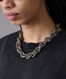 ANDER HUNK（アンダーハンク）の「Big Metal Chain Necklace / ビッグメタルチェーンネックレス（ネックレス）」